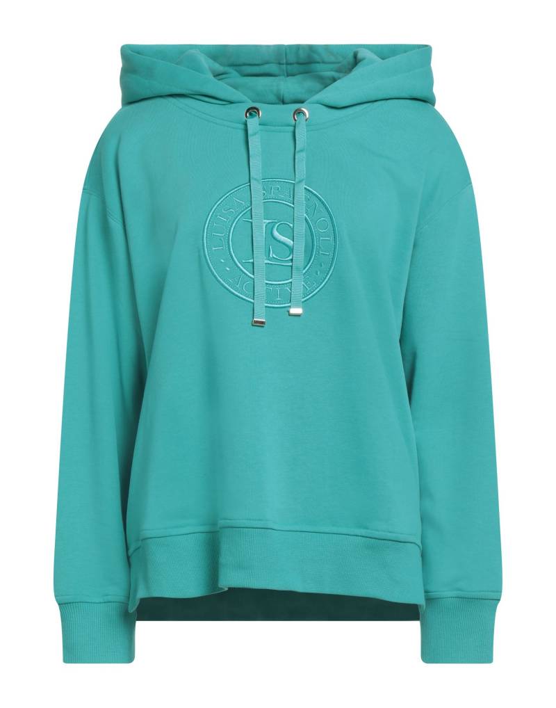LUISA SPAGNOLI Sweatshirt Damen Tūrkis von LUISA SPAGNOLI