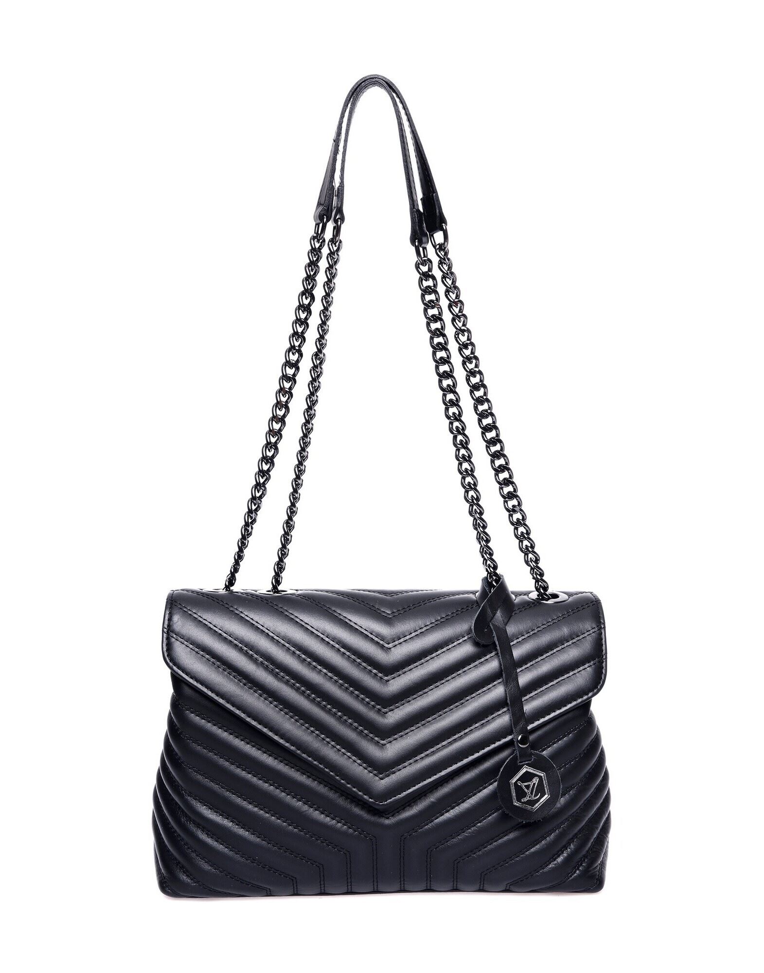 LUISA VANNINI Schultertasche Damen Schwarz von LUISA VANNINI