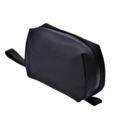 Reise-Kulturbeutel für Damen und Herren Tragbarer Kulturbeutel for Herren, Aufbewahrungstasche for Make-up-Toilettenartikel for Damen, 23 x 13,5 x 8 cm (Farbe : Black, Size : 23x13.5x8cm) von LUISAS