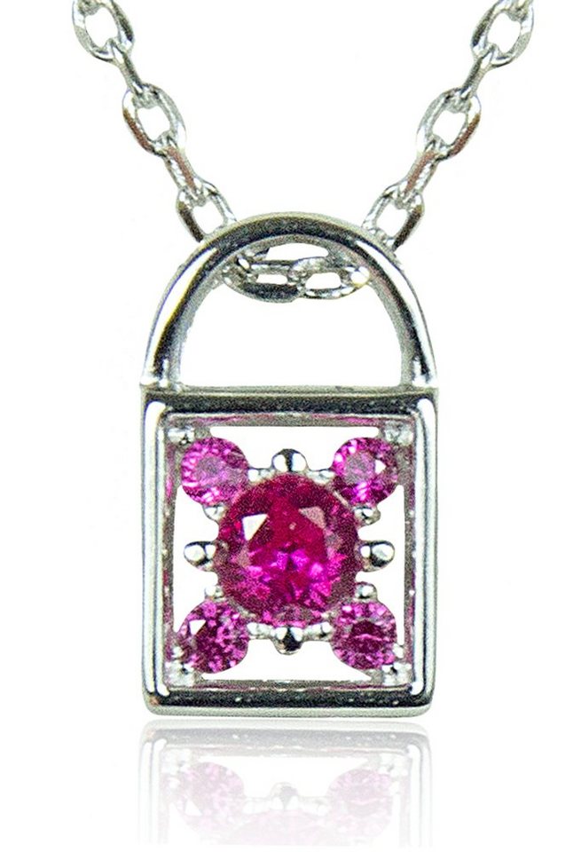 LUISIA® Kette mit Anhänger LUISIA Filigrane Damen Halskette mit Strass Vorhän von LUISIA®