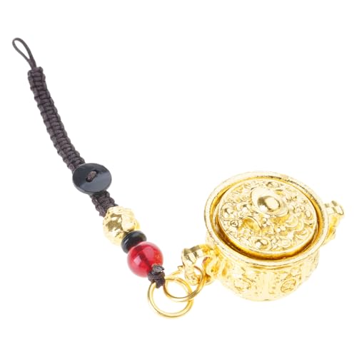 Animal Fortunes Schlüsselanhänger, Glücksbringer, Schatzbecken-Designs, Schlüsselanhänger für Wohlstand und Reichtum in stabiler Legierung, Miniatur-Schatz-Anhänger von LUJIAXI