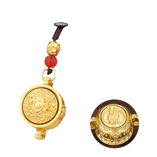 Animal Fortunes Schlüsselanhänger, Glücksbringer, Schatzbecken-Designs, Schlüsselanhänger für Wohlstand und Reichtum in stabiler Legierung, Miniatur-Schatz-Anhänger von LUJIAXI