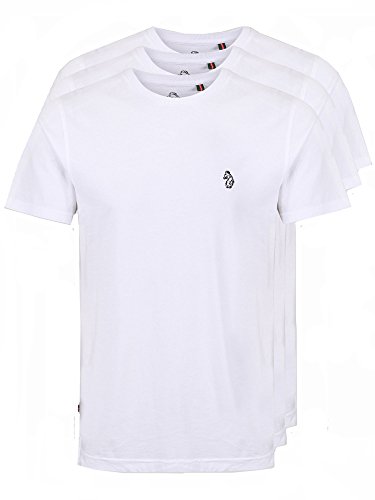 Luke 1977 Herren 3er-Pack Johnys T-Shirts, Weiß, M Luke 1977 Herren 3er-Pack Johnys T-Shirts, Weiß, M von LUKE