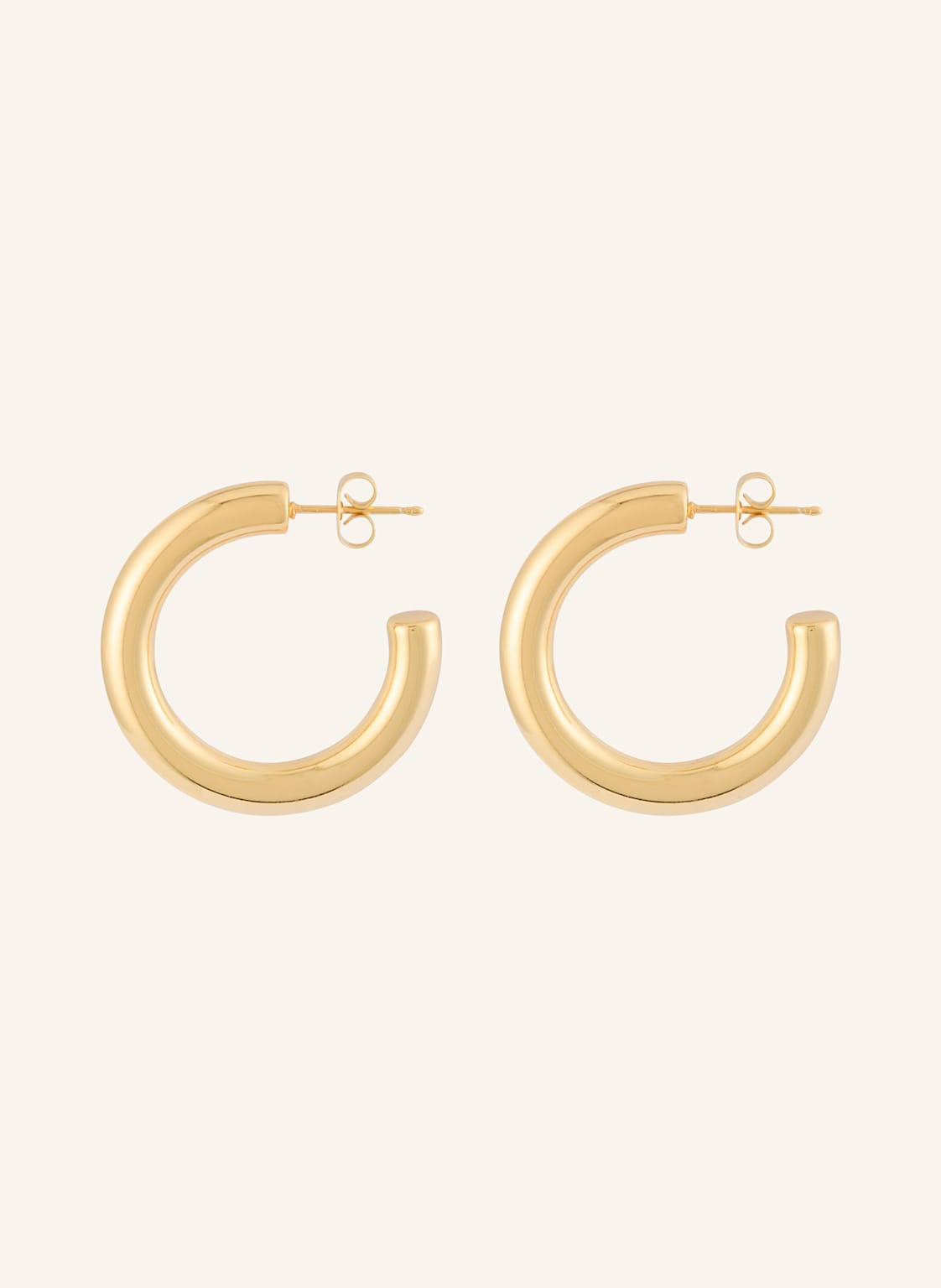 Lulu Copenhagen Creolen Non Hoops Chunky Medium gold Lulu Copenhagen Creolen Non Hoops Chunky Medium gold von LULU Copenhagen