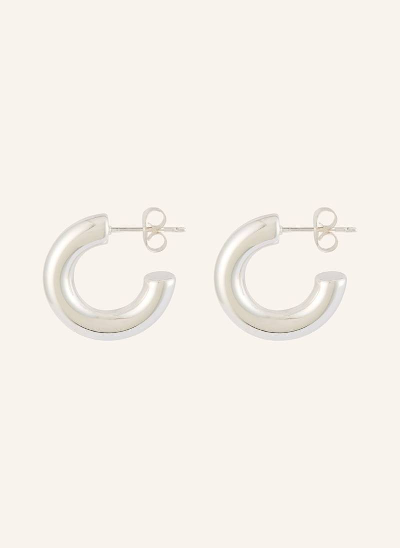 Lulu Copenhagen Creolen Non Hoops Chunky Small Aus 925er Sterlingsilber silber Lulu Copenhagen Creolen Non Hoops Chunky Small Aus 925er Sterlingsilber silber von LULU Copenhagen