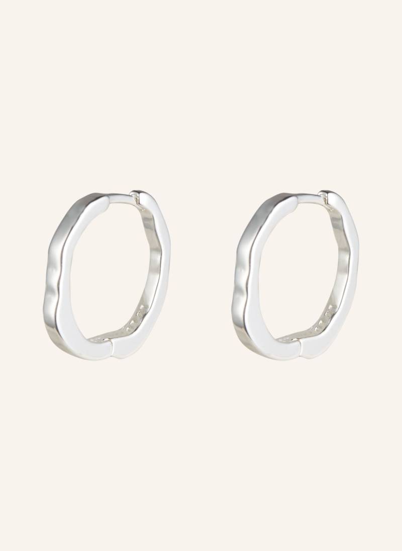 Lulu Copenhagen Creolen Organic Hoops silber Lulu Copenhagen Creolen Organic Hoops silber von LULU Copenhagen