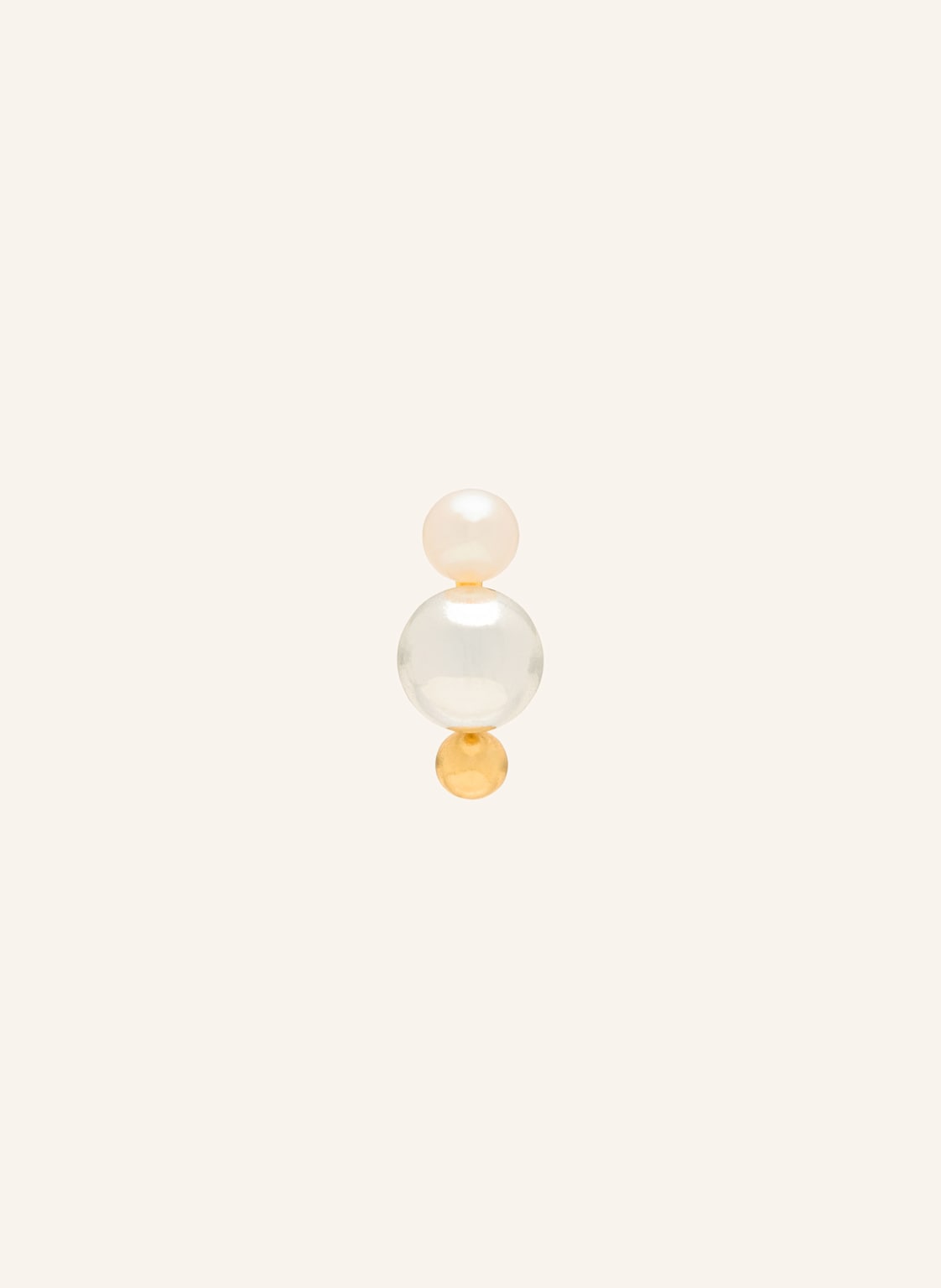 Lulu Copenhagen Ohrstecker Bouquet Drip Silver gold Lulu Copenhagen Ohrstecker Bouquet Drip Silver gold von LULU Copenhagen