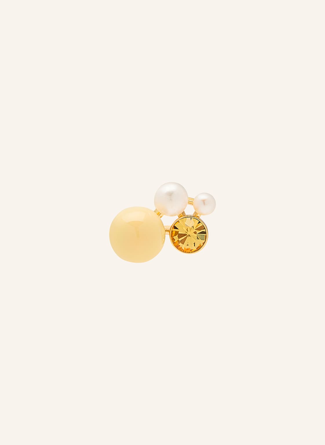 Lulu Copenhagen Ohrstecker Bouquet Lemon gold Lulu Copenhagen Ohrstecker Bouquet Lemon gold von LULU Copenhagen