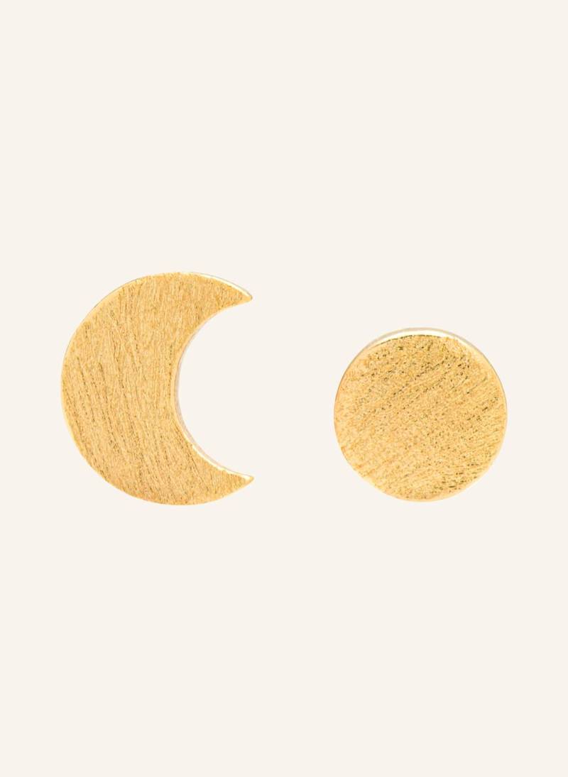 Lulu Copenhagen Ohrstecker Family To The Moon And Back Aus 925er Sterlingsilber gold Lulu Copenhagen Ohrstecker Family To The Moon And Back Aus 925er Sterlingsilber gold von LULU Copenhagen