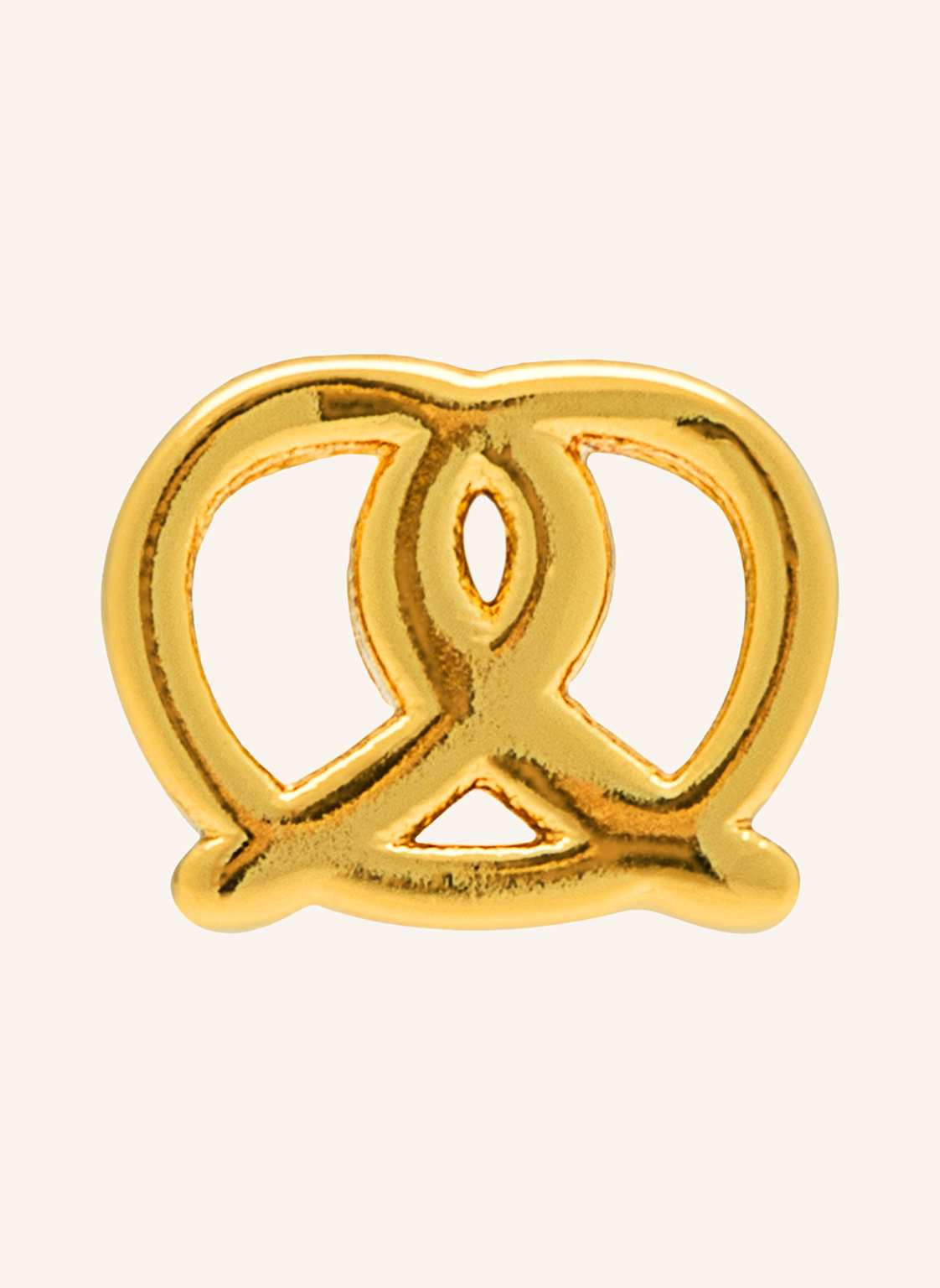 Lulu Copenhagen Ohrstecker Pretzel Aus 925er Sterlingsilber gold Lulu Copenhagen Ohrstecker Pretzel Aus 925er Sterlingsilber gold von LULU Copenhagen