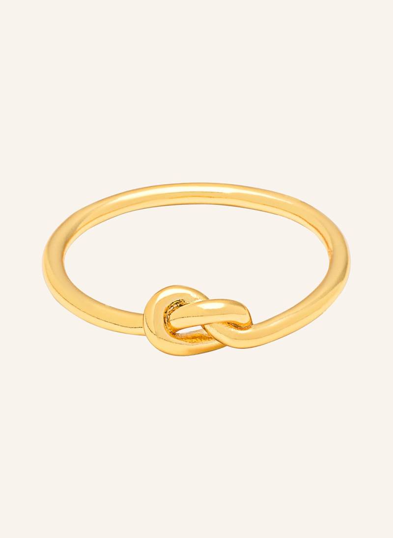 Lulu Copenhagen Ring Love Knot Aus 925er Sterlingsilber gold von LULU Copenhagen