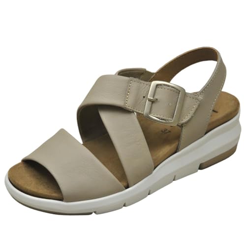 LUMEL Maira 07 Roccia Sandalen für Damen, 1300-10927, Roccia 4204, 43 EU von LUMEL