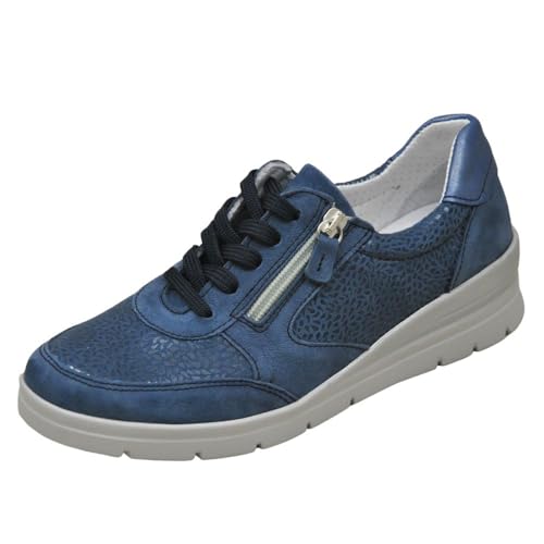 LUMEL – Urban Sportschuhe, herausnehmbare Einlegesohle, Modell 863-9308 Luna 18 Blue, Blue Nubuk 2122 0012, 39 EU von LUMEL