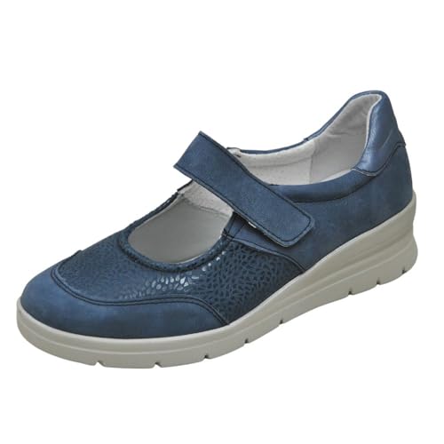 Lumel Halbschuhe für Damen, 863-10289, Luna 49, Blau, Blau 2122 0012, 36 EU von LUMEL