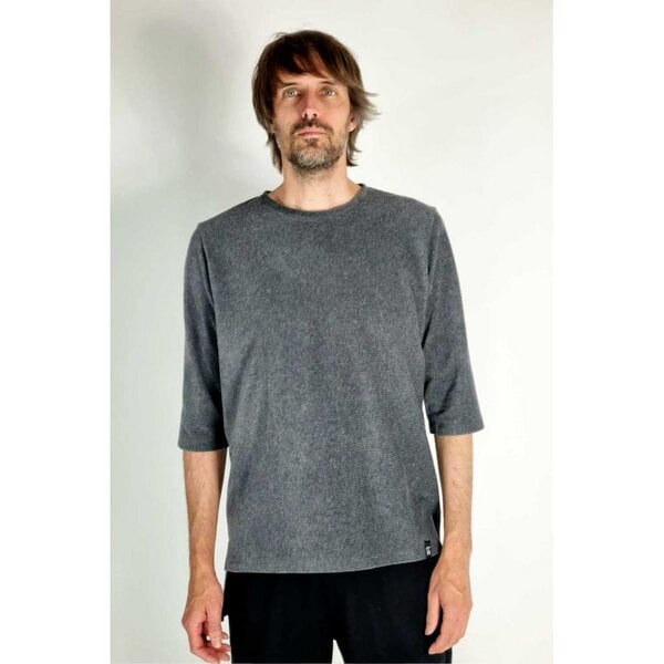 LUMEN organic Halbarm-Shirt WAFFELNICKI von LUMEN organic