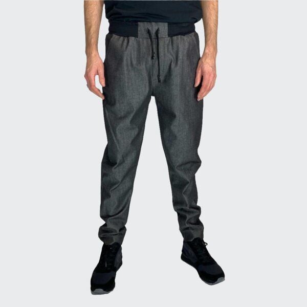 LUMEN organic Hose STRAIGHT Denim schwarz/grau von LUMEN organic