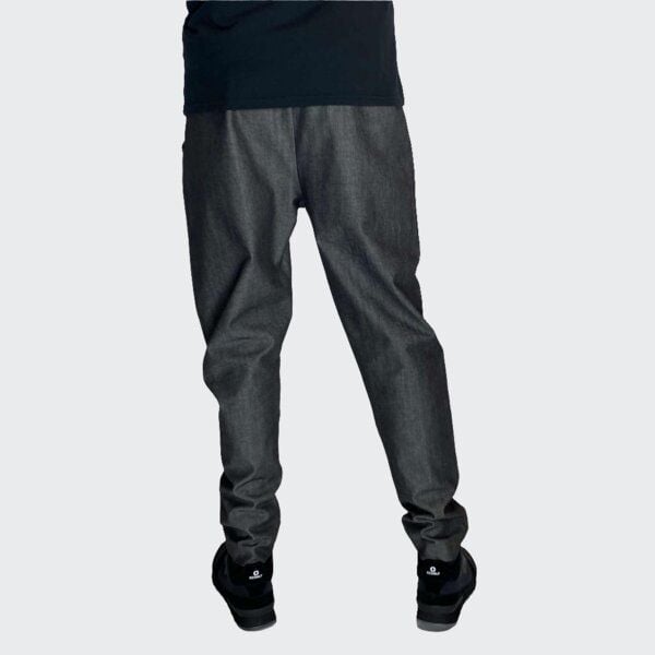 LUMEN organic Hose STRAIGHT Denim schwarz/grau von LUMEN organic