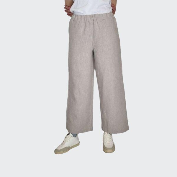 LUMEN organic Hose WIDE LEINEN von LUMEN organic