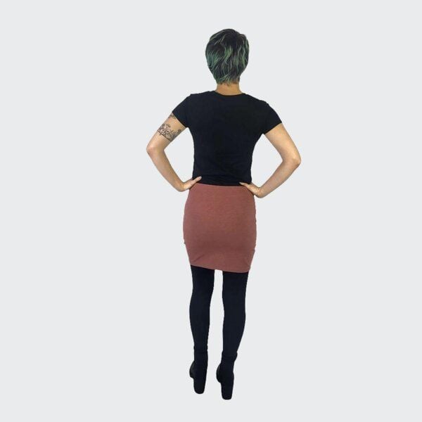 LUMEN organic Minirock JERSEY RECYCELT von LUMEN organic