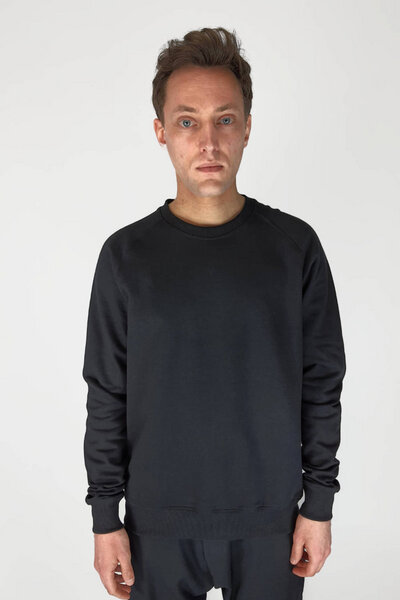 LUMEN organic Pullover HS20 SWEAT schwarz von LUMEN organic