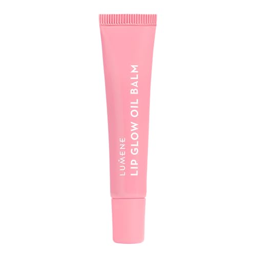LUMENE Lip Glow Oil Balm | Farbton 3 Berry Cream | Feuchtigkeitsspendendes getöntes Lippenöl mit glänzendem Finish | Pflegende vegane Formel mit natürlichen Ölen | 10 ml von LUMENE