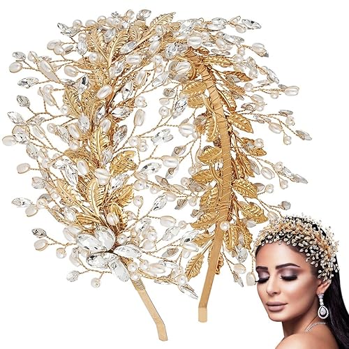 Braut-Strass-Stirnband, Hochzeits-Haarband-Zubehör für Bräute und Brautjungfern Braut-Strass-Stirnband, Hochzeits-Haarband-Zubehör für Bräute und Brautjungfern von LUMINFLY