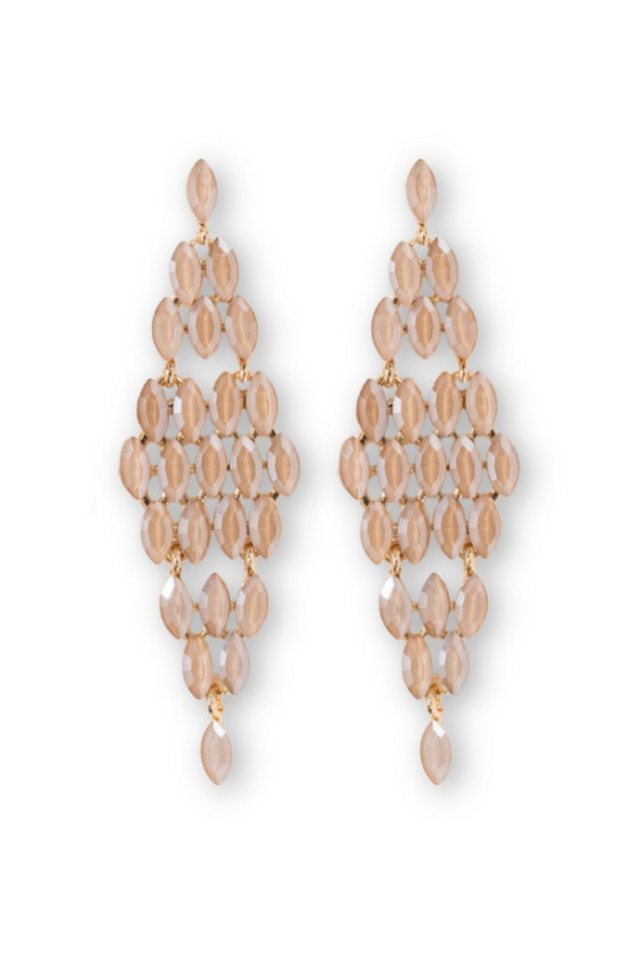 LUMISHA Ohrhänger-Set Ohrstecker - ELENA - blau, mauve, sand LUMISHA Ohrhänger-Set Ohrstecker - ELENA - blau, mauve, sand von LUMISHA