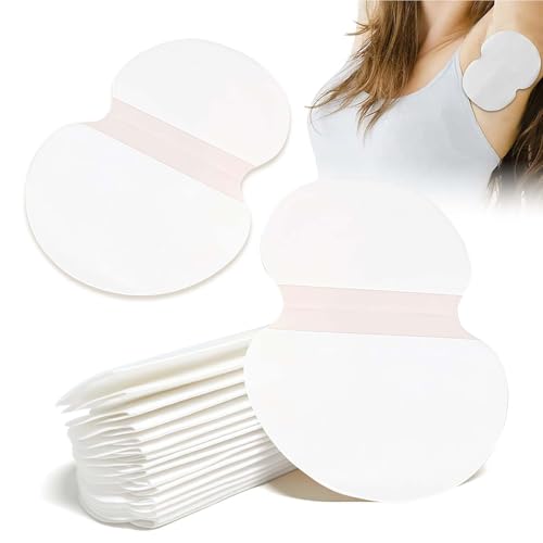 LUMOOM 80 Stück Achselpads, Schweißpads Herren Damen, achsel schweiß pads, selbstklebend, Zuschneidbare achselschweißpolster, Unsichtbare Antitranspirant Absorbent von LUMOOM