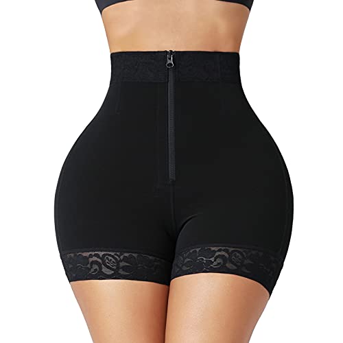 Damen Body Shaper Butt Lifter Hüfte Hohe Taille Trainer Bauchkontrolle Höschen Shorts Shapewear, schwarz, Small Damen Body Shaper Butt Lifter Hüfte Hohe Taille Trainer Bauchkontrolle Höschen Shorts Shapewear, schwarz, Small von LUNAEM