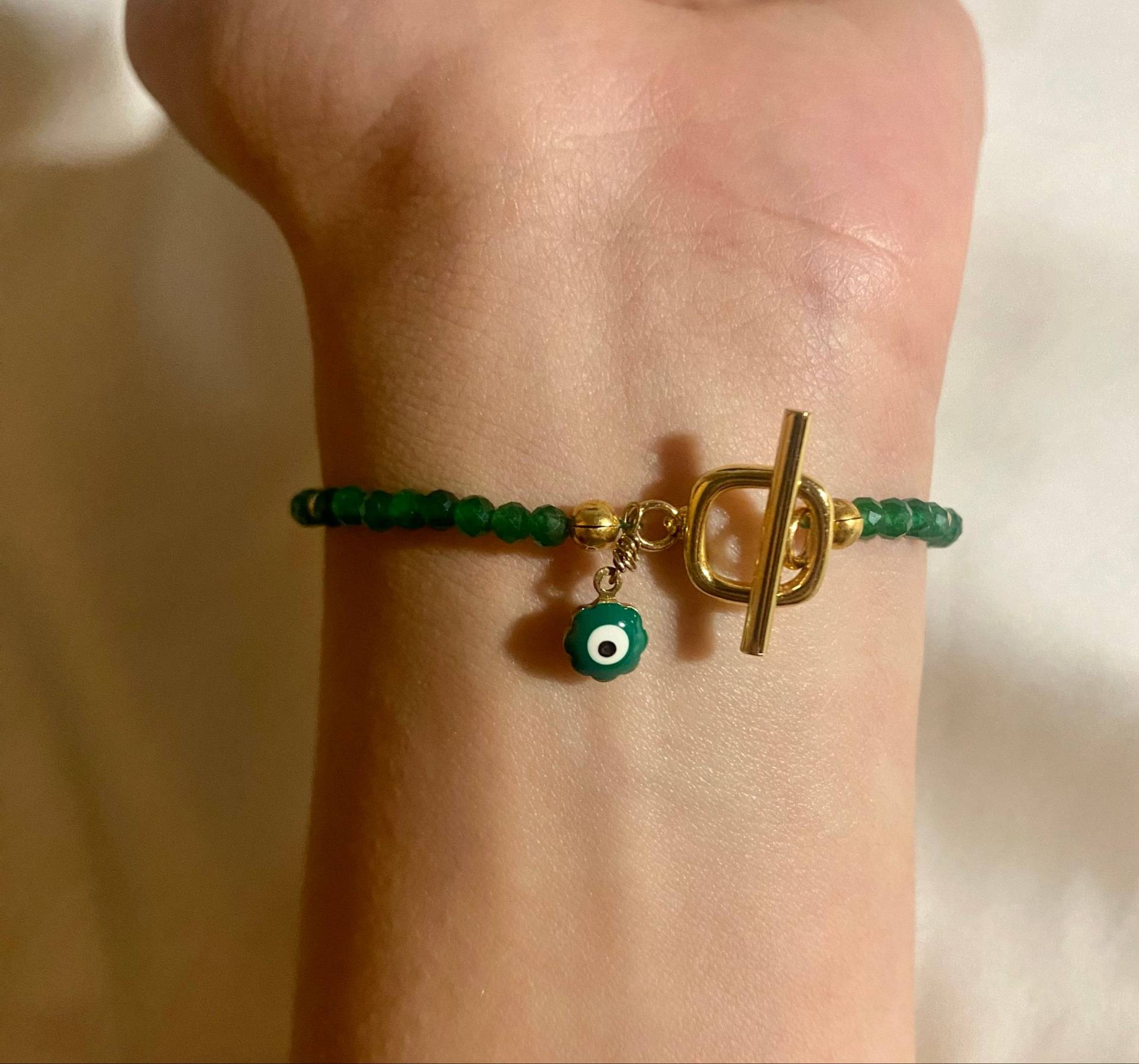 Jade Bracelet - Evil Eye Jade Bracelet - Evil Eye von LUNAbyNasibyan