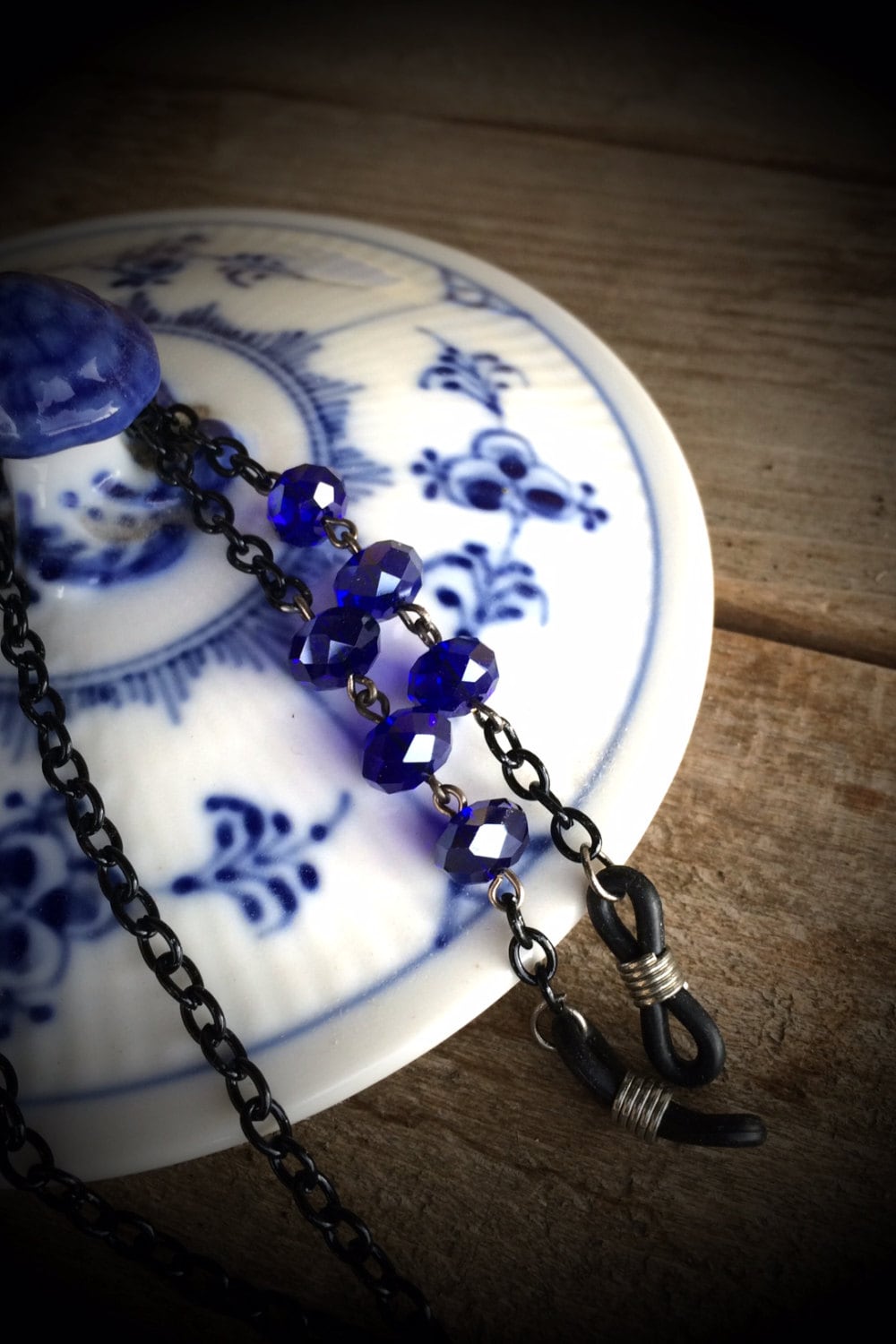 Schwarze Brillenkette Für Frauen, Brillenband, Brillenhalter Schmuck Schwarze Brillenkette Für Frauen, Brillenband, Brillenhalter Schmuck von LUNAdeCOCO