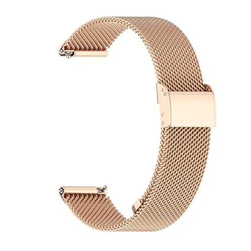 LUNIQUESHOP Uhrenarmband, 18mm Ersatz Edelstahl Metallgitterband,Schnellverschluss Uhrenarmband Metallschraube,Smart Watch Armbänder für Männer Frauen (RoseGold) LUNIQUESHOP Uhrenarmband, 18mm Ersatz Edelstahl Metallgitterband,Schnellverschluss Uhrenarmband Metallschraube,Smart Watch Armbänder für Männer Frauen (RoseGold) von LUNIQUESHOP