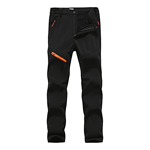 LUNULE Herren Arbeitshose Winddicht Wasserdicht Outdoorhose Herbst Winter Warm Gefüttert Trekkinghose für Männer Lange Regular Fit Softshellhose mit Reißverschlusstaschen Herren Wanderhose Sporthose LUNULE Herren Arbeitshose Winddicht Wasserdicht Outdoorhose Herbst Winter Warm Gefüttert Trekkinghose für Männer Lange Regular Fit Softshellhose mit Reißverschlusstaschen Herren Wanderhose Sporthose von LUNULE