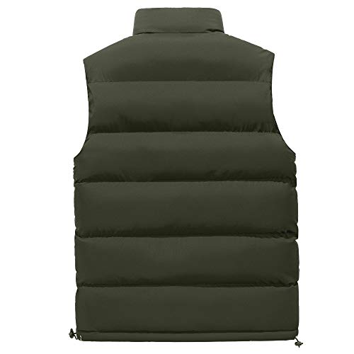 LUNULE Winter Weste Herren Weste Winter Herren Isolationsjacke Herren Puffer Weste Herren Weiß Herren Gilet Down Vest Weste Oktoberfest Herren Leichte Weste Herren Steppweste Herren Mit Kapuze von LUNULE