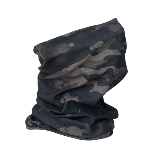 LUNZHAN Nahtloser Elastischer Röhrenförmiger Halswärmer, Viele Tarn Farben, winddichte UV-Multifunktions-Gesichtsschlauchmaske für die Jagd, Outdoor Sports Aktivitäten (MCBK) von LUNZHAN