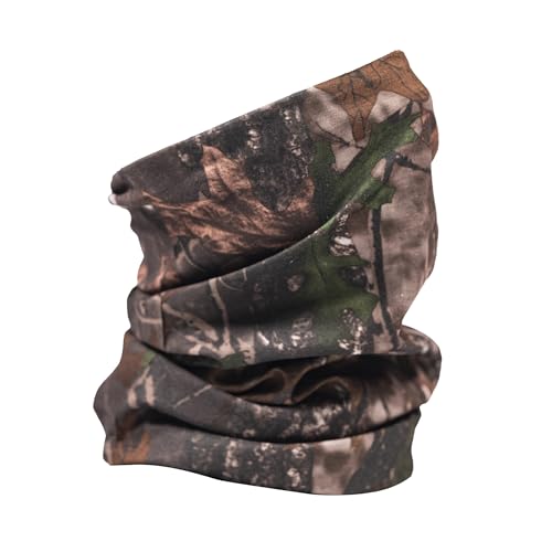 LUNZHAN Nahtloser Elastischer Röhrenförmiger Halswärmer, Viele Tarn Farben, winddichte UV-Multifunktions-Gesichtsschlauchmaske für die Jagd, Outdoor Sports Aktivitäten (Bionische Tarnung) von LUNZHAN