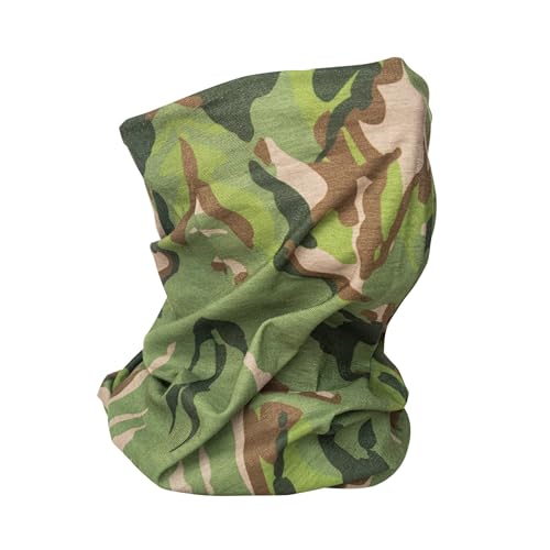LUNZHAN Nahtloser Elastischer Röhrenförmiger Halswärmer, Viele Tarn Farben, winddichte UV-Multifunktions-Gesichtsschlauchmaske für die Jagd, Outdoor Sports Aktivitäten (Woodland) von LUNZHAN
