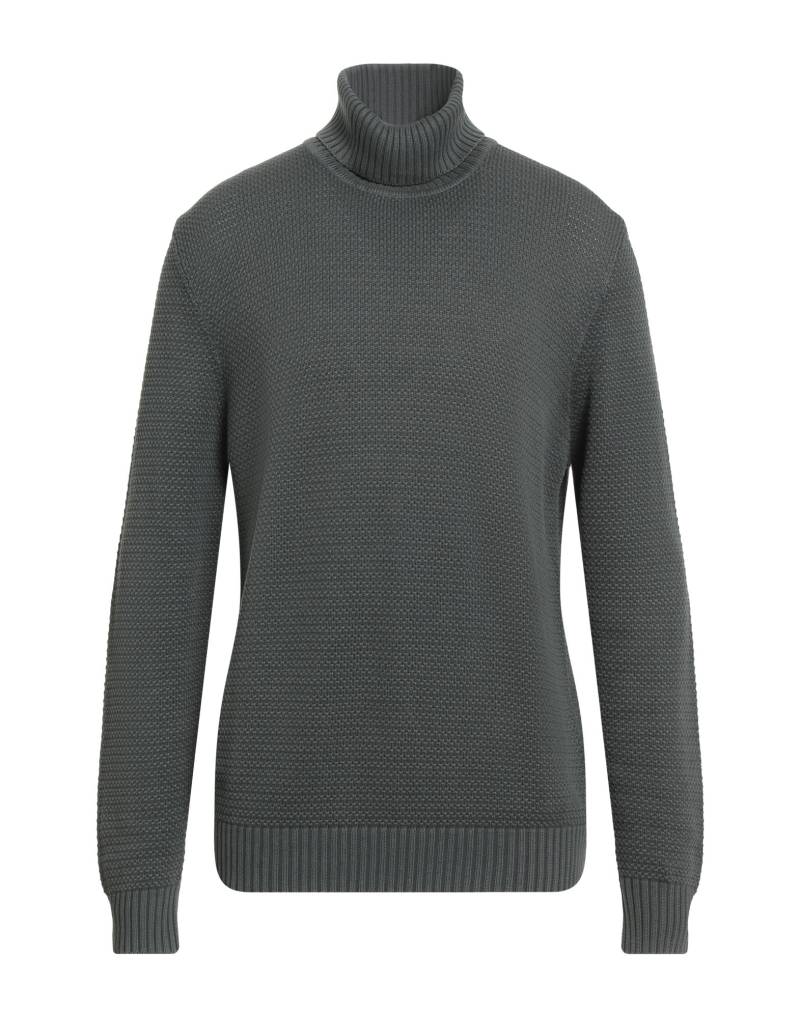 LUO Rollkragenpullover Herren Dunkelgrün von LUO