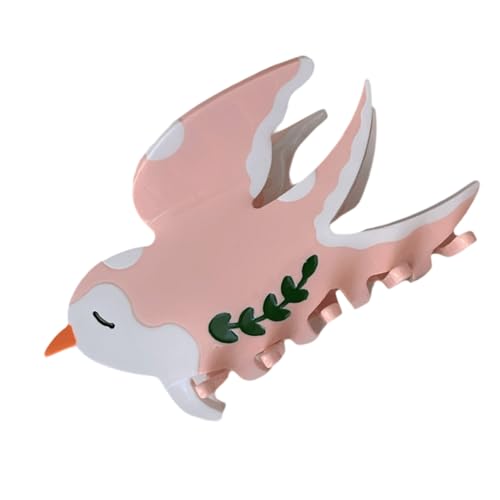 LUOFENG Ästhetische Haarklammer mit starker Federklammer, Acetat-Pferdeschwanz-Halter, für Damen und Mädchen, lässiges Haarform-Zubehör von LUOFENG