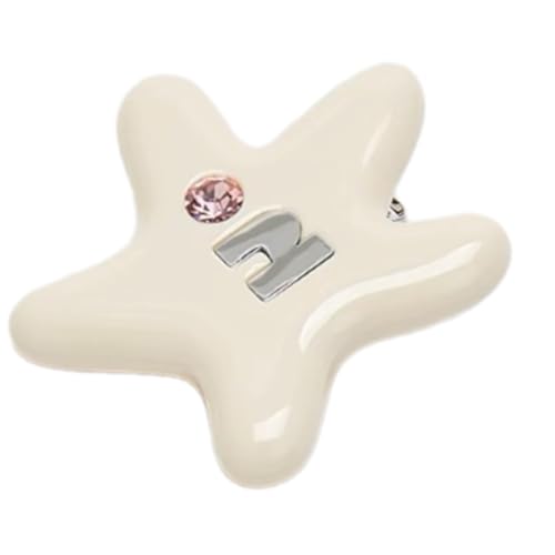 LUOFENG Bunte Seestern-Haarspange, langlebig, modisches Haarstyling-Werkzeug für Pferdeschwänze und verschiedene Frisuren von LUOFENG