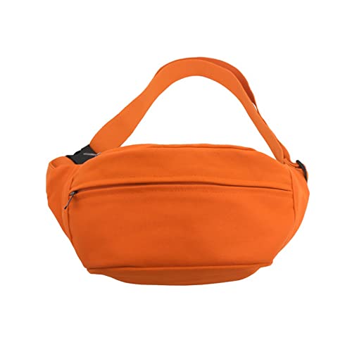 LUOFENG Hüfttasche, Segeltuch, Gürteltasche, große Kapazität, Sportgürteltasche, Brusttasche für Teenager, Unisex, Umhängetasche, Hüfttasche, Umhängetasche von LUOFENG