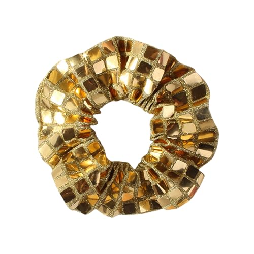 LUOFENG Quadratisches Pailletten-elastisches Haarband, modisches Haarband, bequemes Haarseil, vielseitiges Haarschmuck von LUOFENG