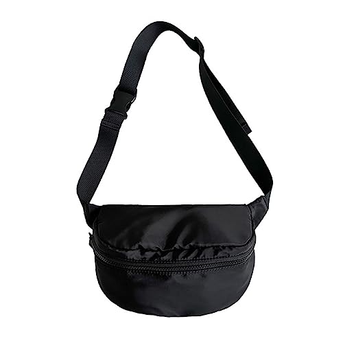 LUOFENG Taillentasche, Nylon-Gürteltasche, große Kapazität, Sport-Gürteltasche, Brusttasche, Damen, vielseitige Umhängetasche, Umhängetasche von LUOFENG