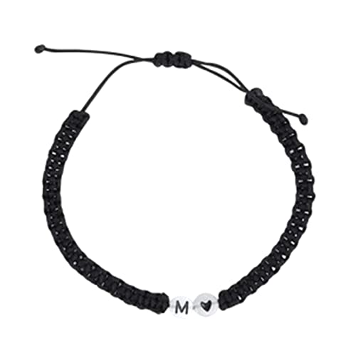 LUOFENG Versprechen Paar Armbänder für Frauen Einfache Nette Leuchtende Runde Perle Geflecht Armband Freundschaft Ästhetische Schmuck Geschenk von LUOFENG