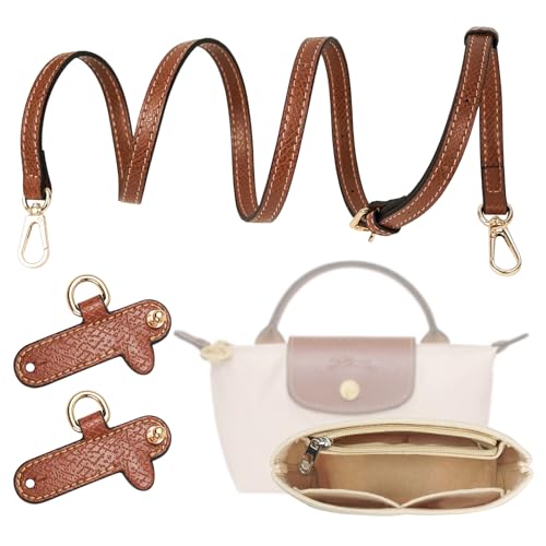 LUOJINYI Handtaschen Organizer, Longchamp Organizer Kompatibel mit Longchamp Mini Tasche Damen, Taschenorganizer Shopper mit longchamp schultergurt, Innenbeutel, Frauenbeutel sind nicht enthalten von LUOJINYI