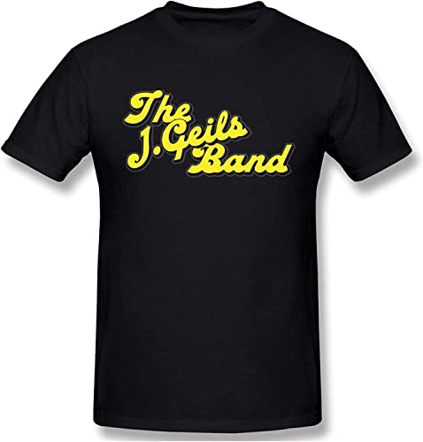The J.Geils Band Men's Basic Short Sleeve T-Shirt Black T-Shirts & Hemden(X-Large) von LUOTANGWI
