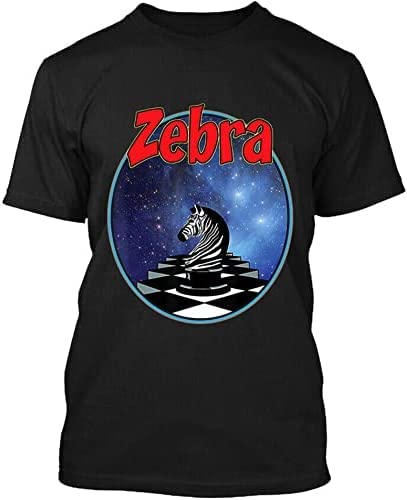Zebra Chess Moves Like A Stretched Knight Game Vintage T-Shirt Black T-Shirts & Hemden(Small) von LUOTANGWI