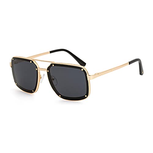 LUOXUEFEI Brillen Sonnenbrillen Quadratische Sonnenbrille Für Herren Damen Oversized Big Frame Driving Eyewear von LUOXUEFEI