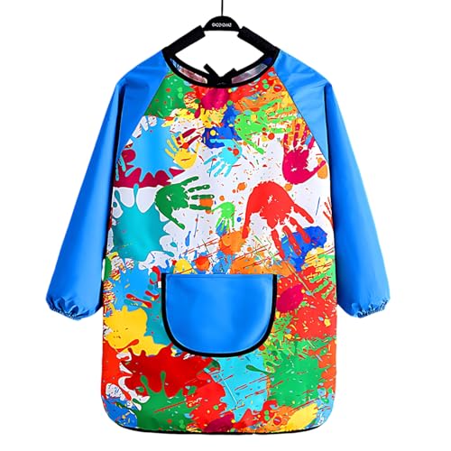 LURNODY Malschürze Kinder Malerkittel, Malkittel Schule 1. Klasse, Malkittel Kinder Mit Einer Körpergröße Von 120-140 cm, Kittel Kinder, Malerkittel Kind Geeignet Zum Malen, Kochen LURNODY Malschürze Kinder Malerkittel, Malkittel Schule 1. Klasse, Malkittel Kinder Mit Einer Körpergröße Von 120-140 cm, Kittel Kinder, Malerkittel Kind Geeignet Zum Malen, Kochen von LURNODY