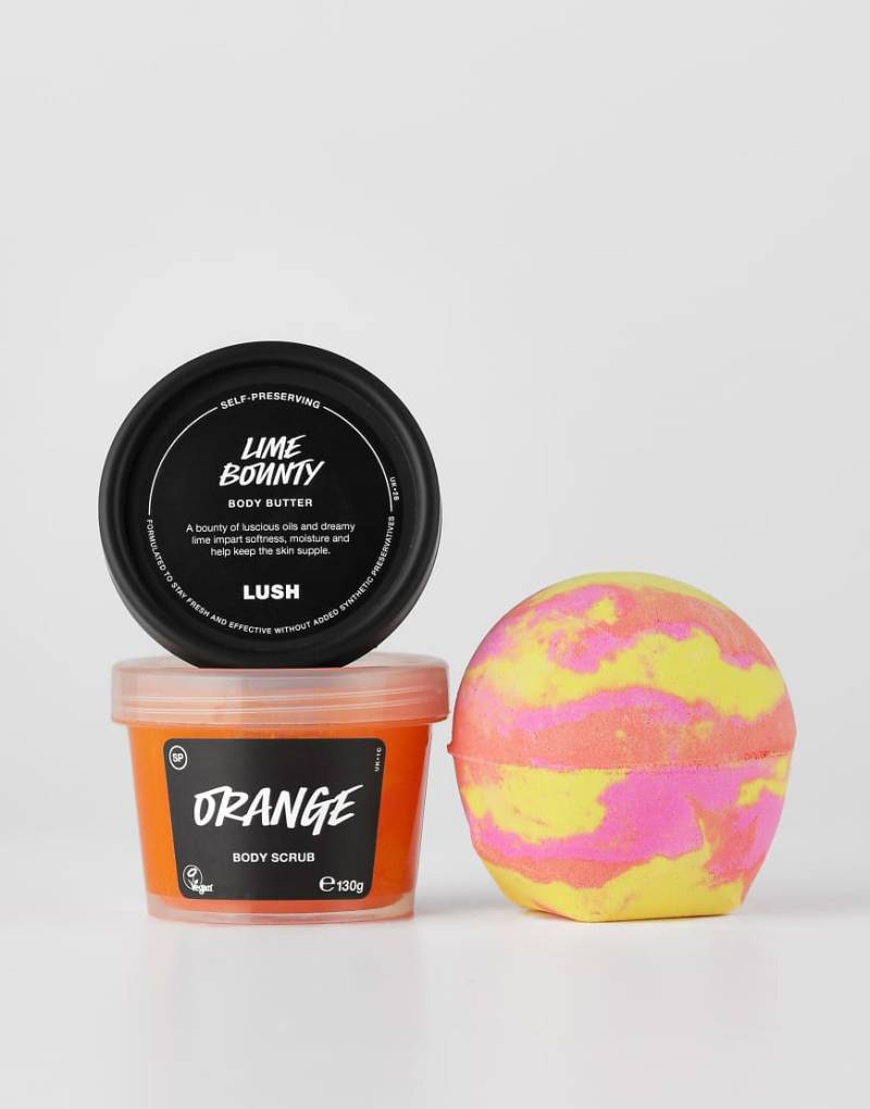 LUSH - Simply the Zest - Probe-Set mit Duschgels und Badezusatz-Keine Farbe von LUSH